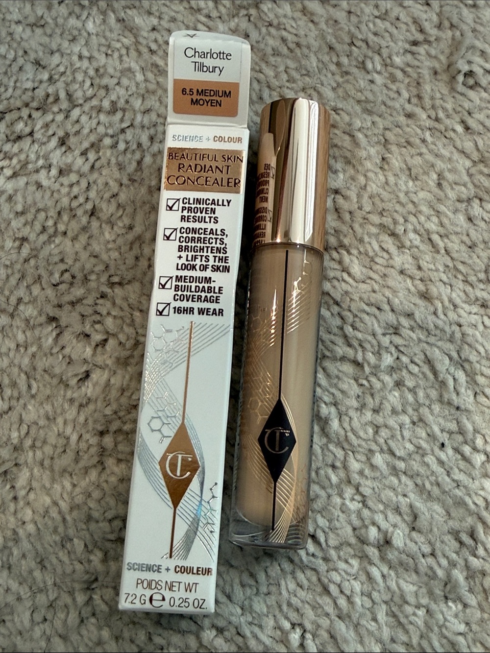 Charlotte Tilbury Radiant Concealer - Medium (6.5) Beige Tone